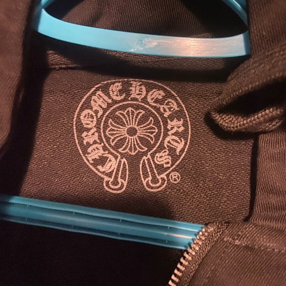 Chrome Hearts Horseshoe Floral Cross-Sleeve Zip Up - Picture 4 of 4